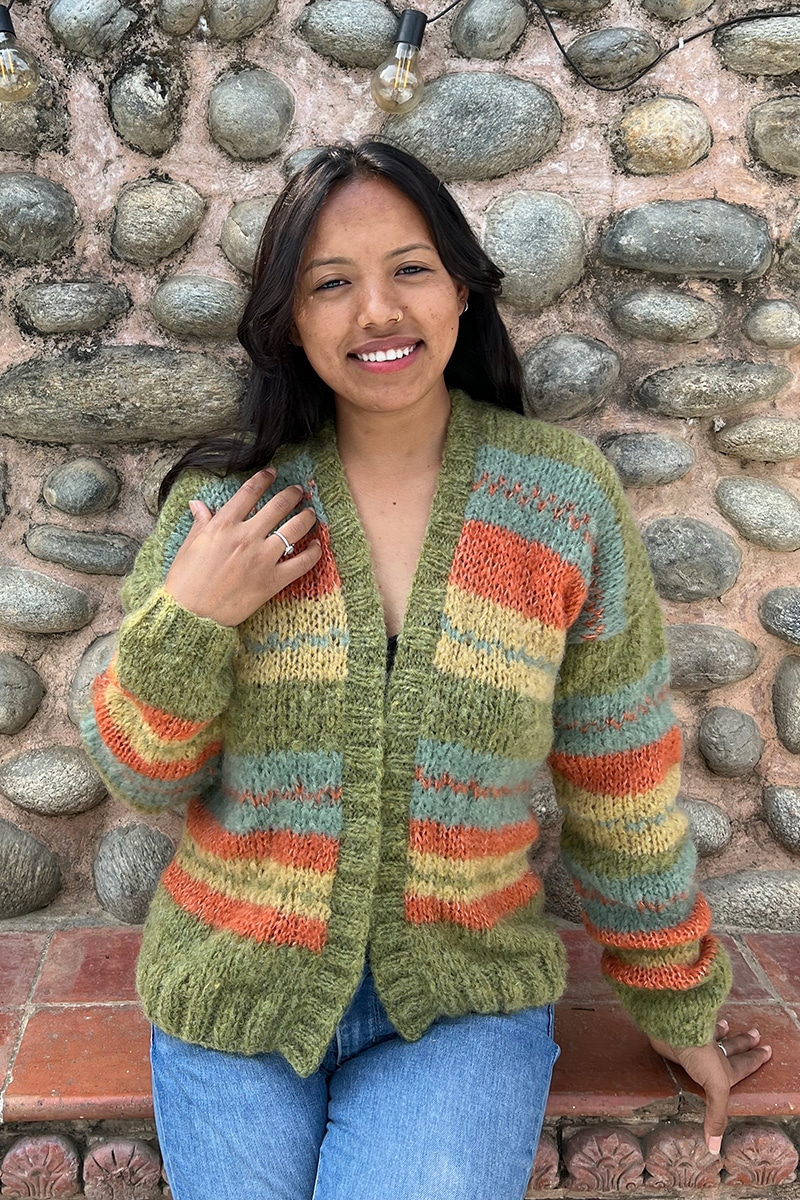 Mohair Cardigan