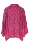 Vintage Sari Amira - Magenta Floral