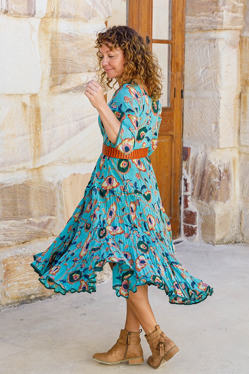 Flamenco Dress with Sleeves - Wild