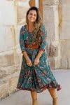 Flamenco Dress with Sleeves - Island Spice