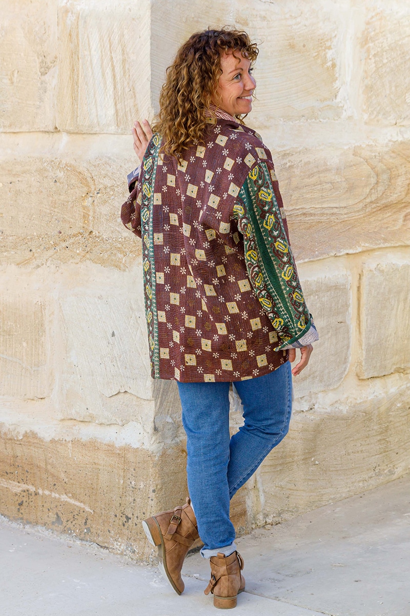 Rustic Kantha - Cacao