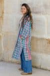 Kantha Dustcoat - Gingham