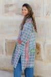 Kantha Dustcoat - Gingham