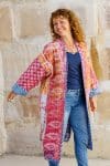 Kantha Dustcoat - Sunset