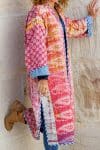 Kantha Dustcoat - Sunset