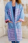 Kantha Dustcoat - Sunset