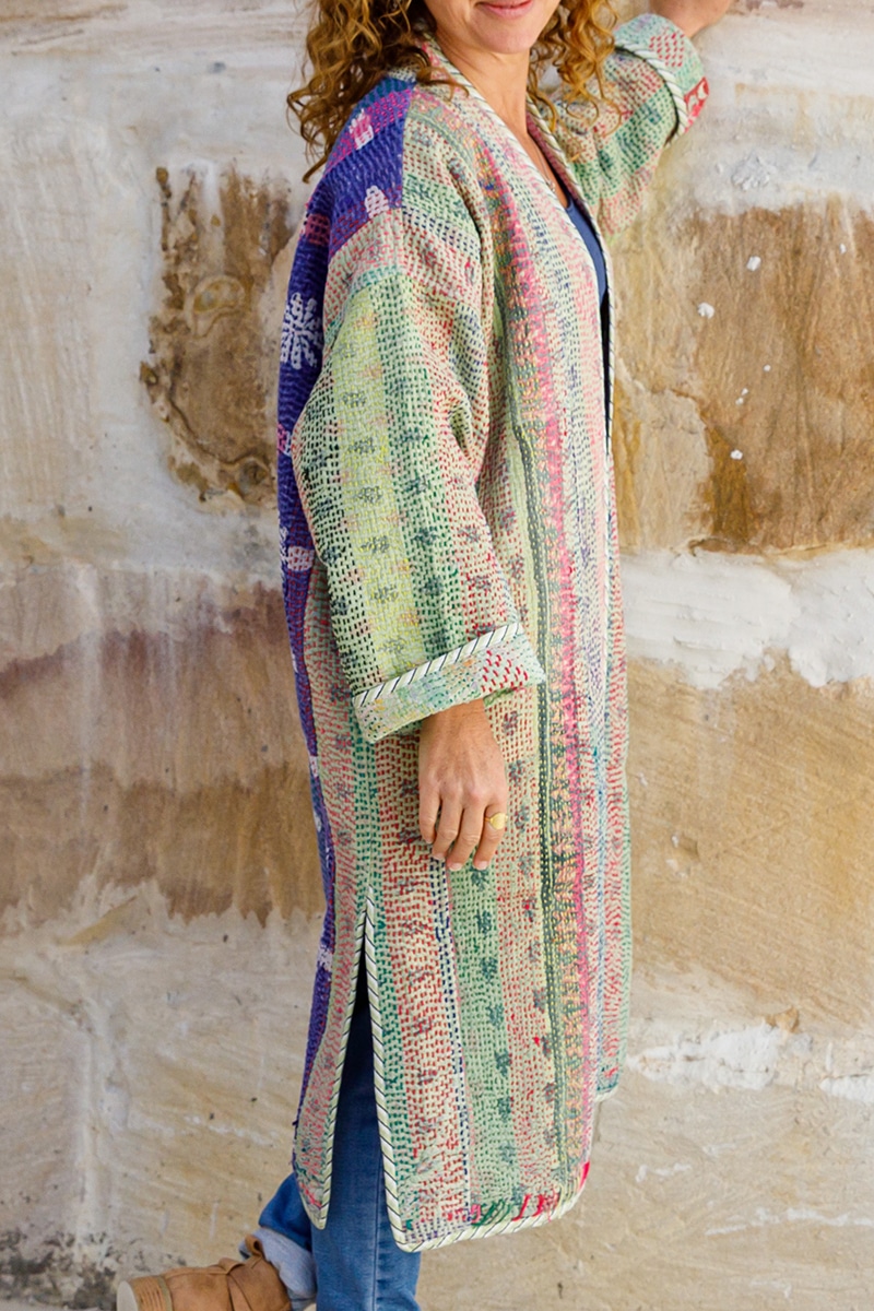 Kantha Dustcoat - Eclectic