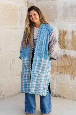 Kantha Dustcoat - Country Style