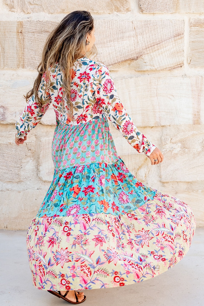 Jhali Dress - Wildflower