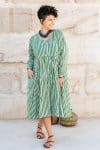 Adelina - Wasabi Stripe