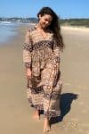 Nala Dress -Sepia