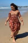 Nala Dress -Terracotta