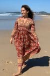 Nala Dress -Terracotta