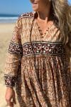 Nala Dress - Sepia