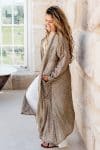 Vintage Sari Dustcoat - Natura