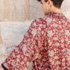 Vintage Sari Amira - Ochre Bouquet