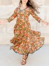 Womens - Dresses - Flamenco Dress with Sleeves - Classic Whim