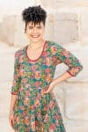 Flamenco Dress with Sleeves - Timeless Teal