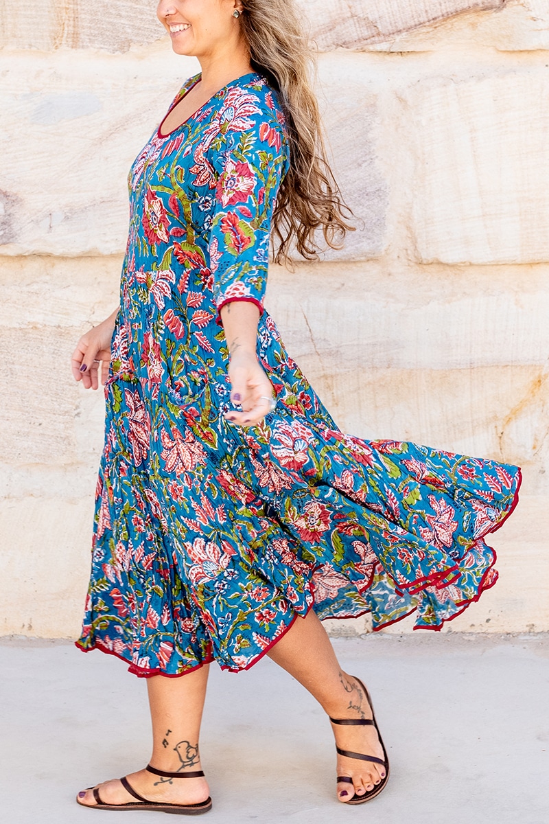 Flamenco Dress with Sleeves - Santa Fe