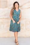 Flamenco Dress Knee Length - Amorgos