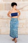 Flamenco Skirt - Aquamarine
