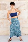 Flamenco Skirt - Aquamarine