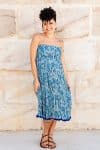 Flamenco Skirt - Aquamarine