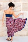 Flamenco Skirt - Sangria