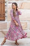Flamenco Dress with Sleeves - Summer Harvest