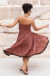 Flamenco Skirt - Garnet