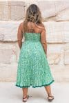 Flamenco Skirt - Lime Splice
