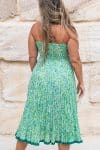 Flamenco Skirt - Lime Splice