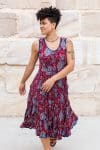 Flamenco Dress - Raspberry