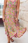 Flamenco Dress - Vintage Pink