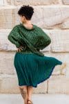 Vintage Sari Amira - Jade Garden