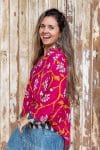 Vintage Sari Amira - Wild Pink