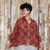 Vintage Sari Amira - Garnet