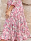 Flamenco Dress with Sleeves - Pistachio