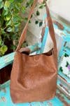 Hand Bag - Natural Leather