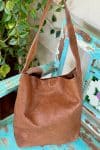 Hand Bag - Natural Leather