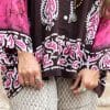 Vintage Sari Amira - Wild Pink