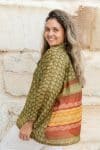 Vintage Sari Amira - Summer Bloom - Silk
