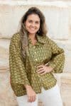 Vintage Sari Amira - Summer Bloom - Silk