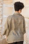 Vintage Sari Amira - Phyne - Wool - Silk