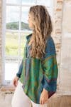 Vintage Sari Amira - Aventura - Wool -Silk