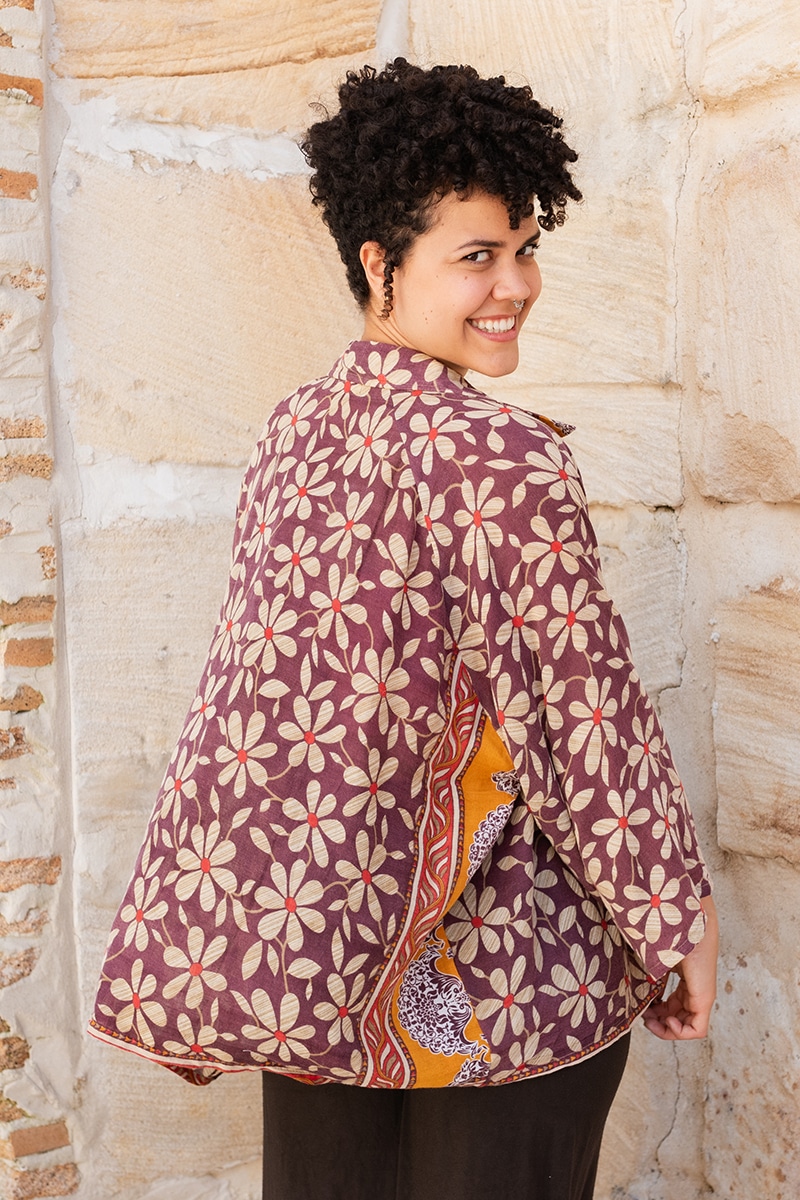 Vintage Sari Amira - Miah - Cotton