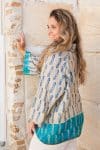 Vintage Sari Amira - Solange - Wool -Silk