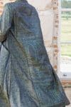 Vintage Sari Dustcoat - Lush -Silk