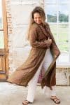 Vintage Sari Dustcoat - Amora - Silk