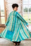 Vintage Sari Dustcoat - Occian - Silk